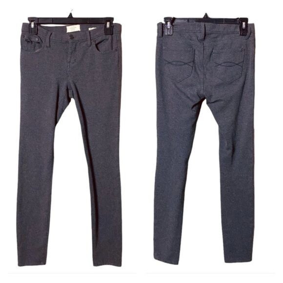 Abercrombie & Fitch Womens Perfect Stretch Pants Size 0 Modal Skinny Gru… - Picture 2 of 9